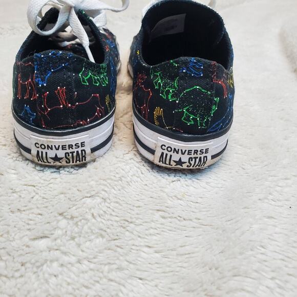 Converse All Star Black Star Animal Constellation Unisex Boy Shoes Sneakers 2 - Picture 8 of 11